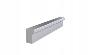 Nowoczesny uchwyt meblowy 96 mm, wykonany z aluminium, idealny do kuchni i łazienki.