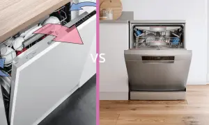 Zmywarka szufladowa z wysuwanymi koszami vs tradycyjna zmywarka.