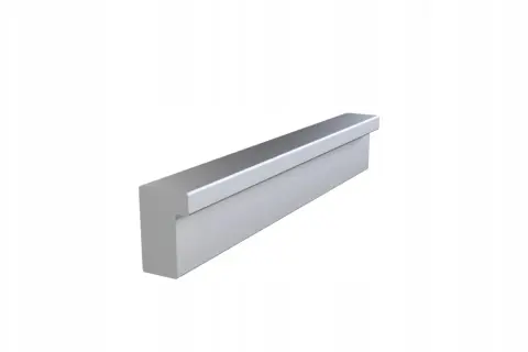 Nowoczesny uchwyt meblowy 96 mm, wykonany z aluminium, idealny do kuchni i łazienki.