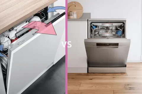 Zmywarka szufladowa z wysuwanymi koszami vs tradycyjna zmywarka.