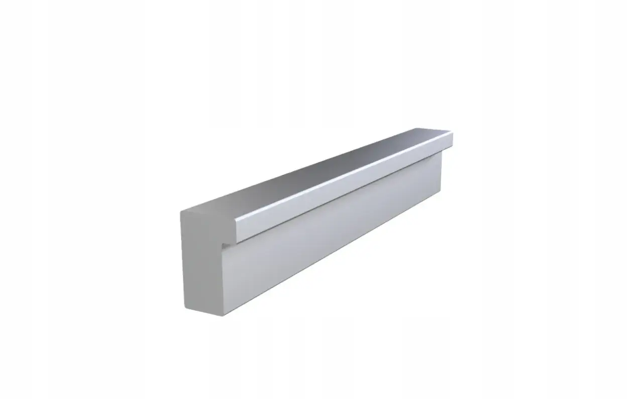 Nowoczesny uchwyt meblowy 96 mm, wykonany z aluminium, idealny do kuchni i łazienki.